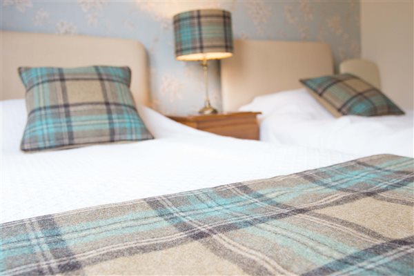 Twin bedded room Twin bedded room