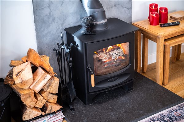 Leanach Farm Cottage Wood Burner