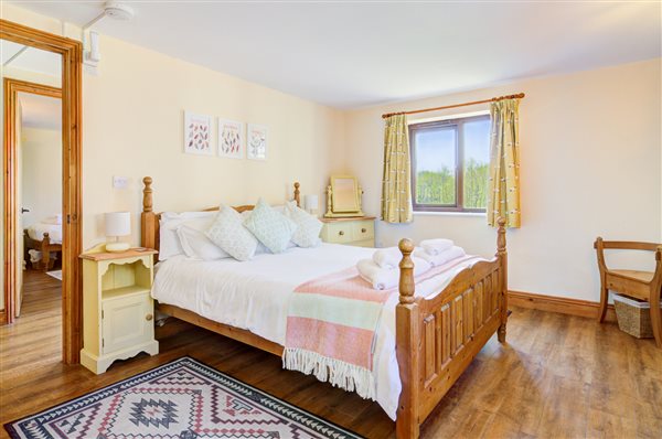 Cow-mumble double bedroom with view