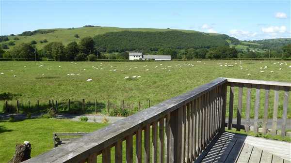 View from Balcony Y Granar - The Granary Balcony