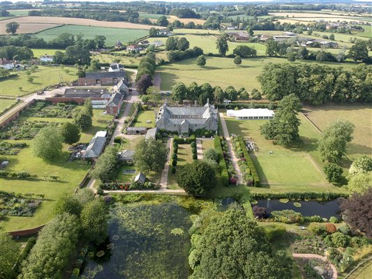 Cadhay drone aerial photo