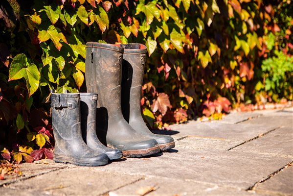 Wellies for the farm