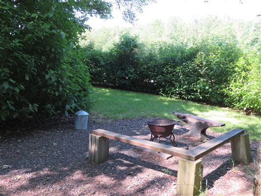 Fire pit area