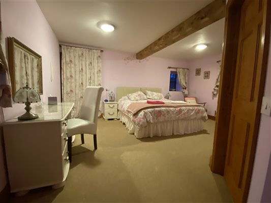 Downstairs bedroom suite