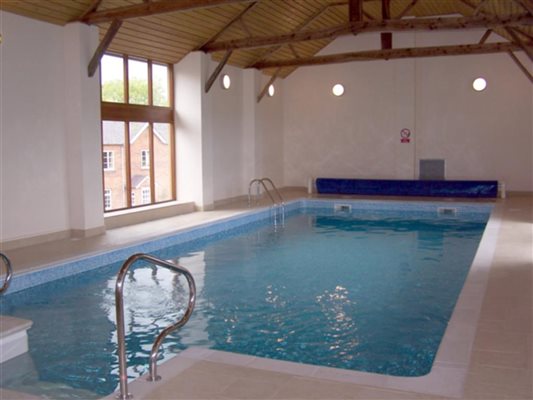 large indoor pool