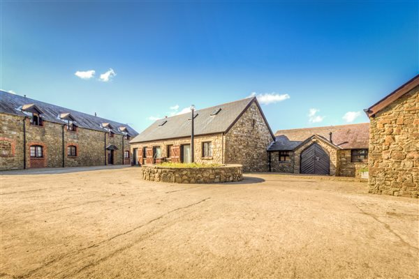 Main farm courtyard