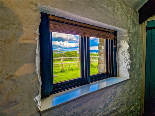 Bedroom window view