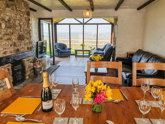 The Old Schoolroom Living Area