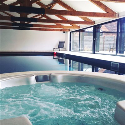 heated indoor pool