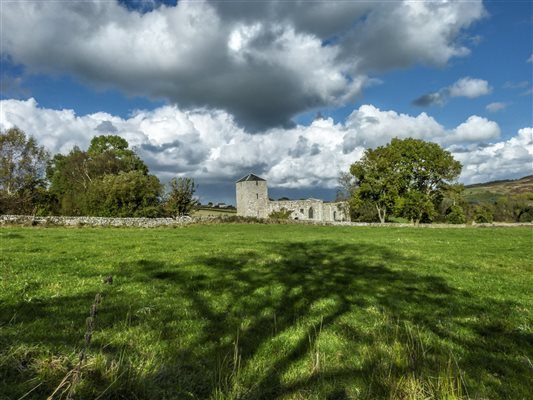 Edlingham Church and surroundings