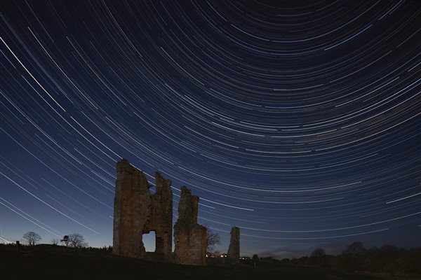 Edlingham Castle stars