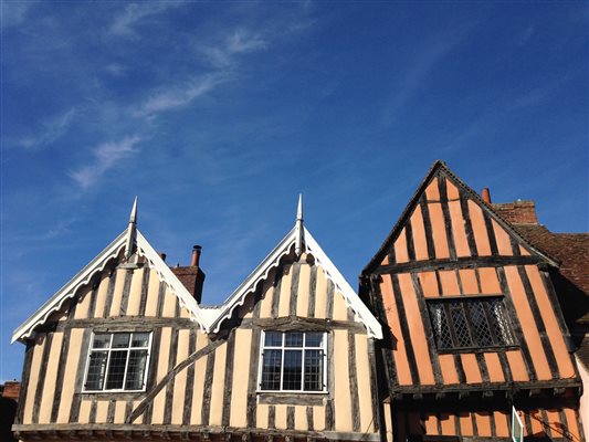 Close the Medieval Wool Town of Lavenham 