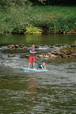Herefordshire glamping river Wye paddle boarding SUP