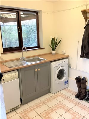 utility room for boots and coats